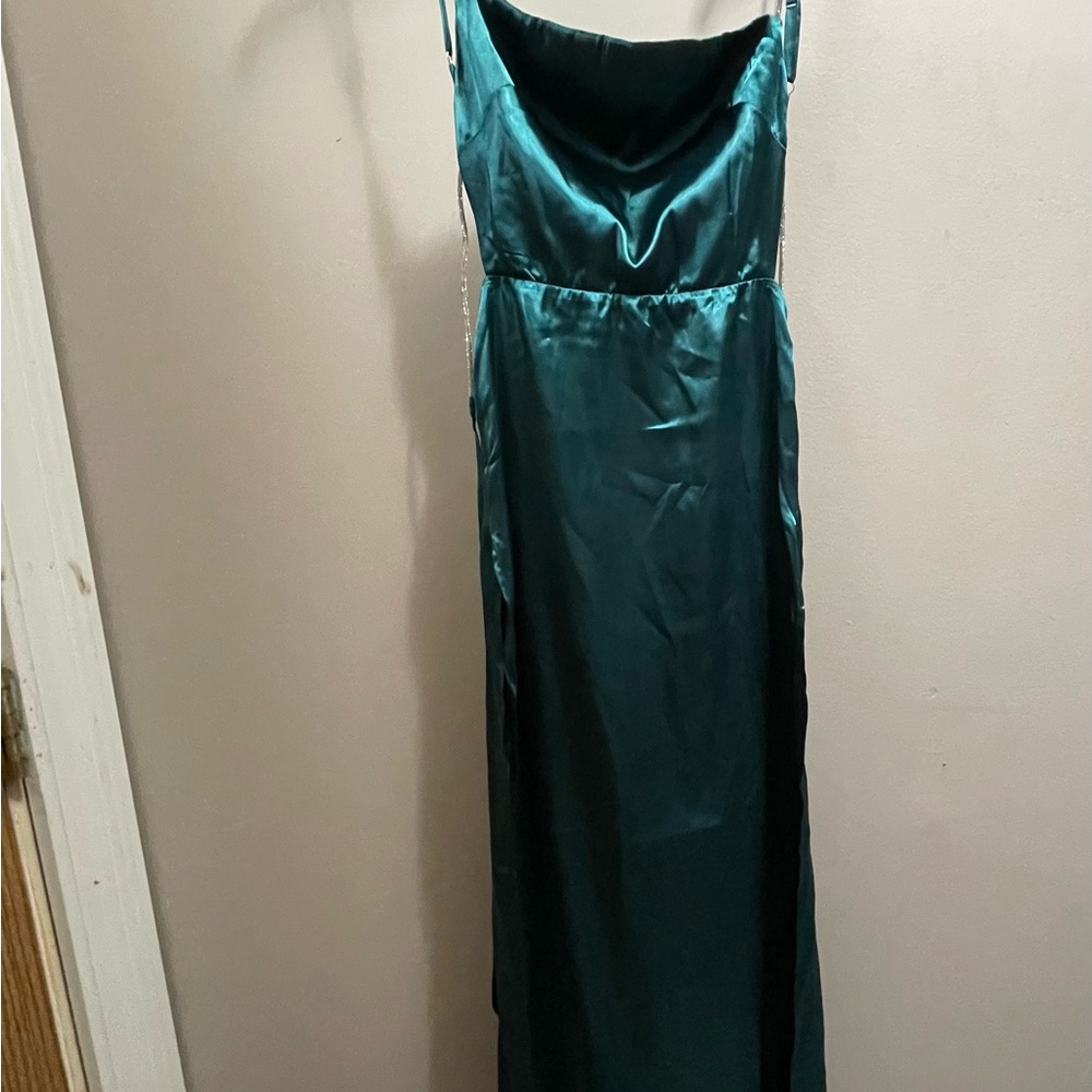 NWT Lucy in the Sky Rhinestone Maxi Dress